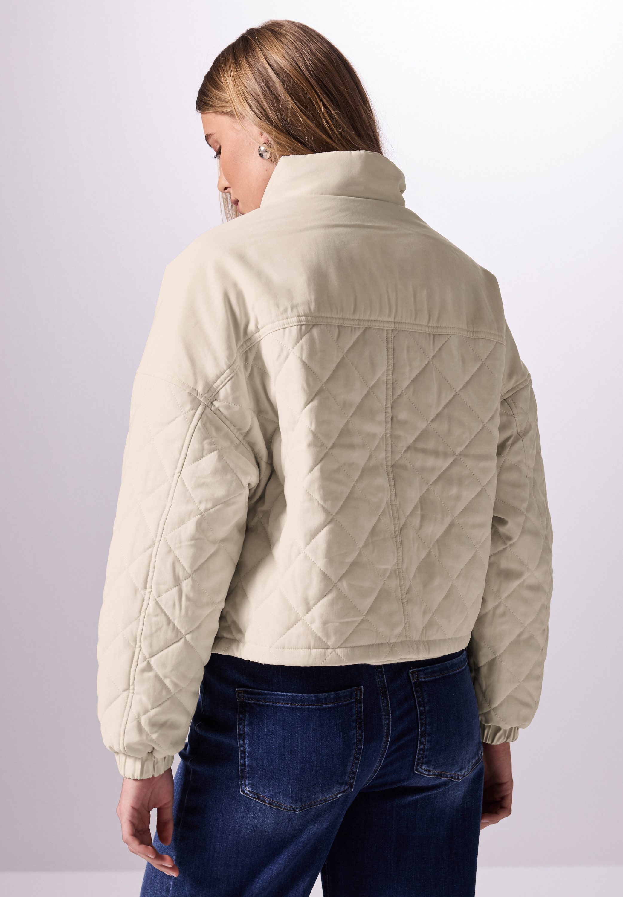 STREET ONE STUDIO Steppjacke mit Tunnelzug günstig online kaufen