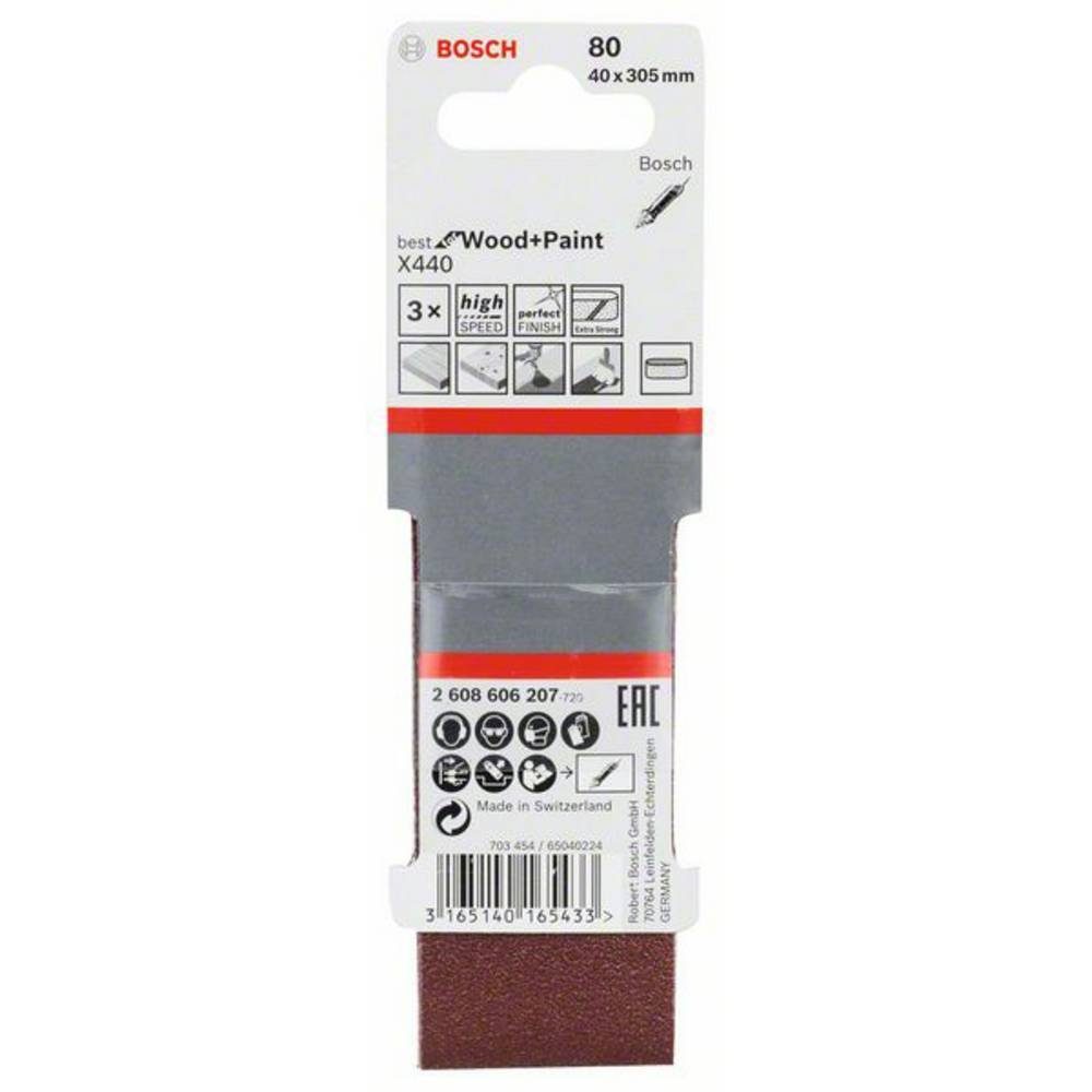 Thumbnail - BOSCH Schleifpapier Schleifband-Set X440 Best for Wood and Paint