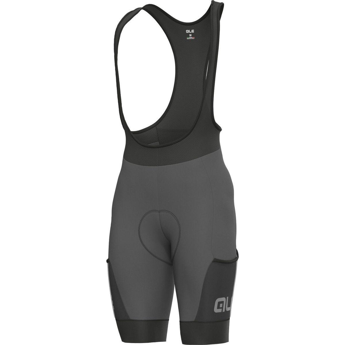 alé Fahrradhose Stones Cargo Herren-Trägerhose für Radfahren und Alltag mit UPF50+, reflektierend