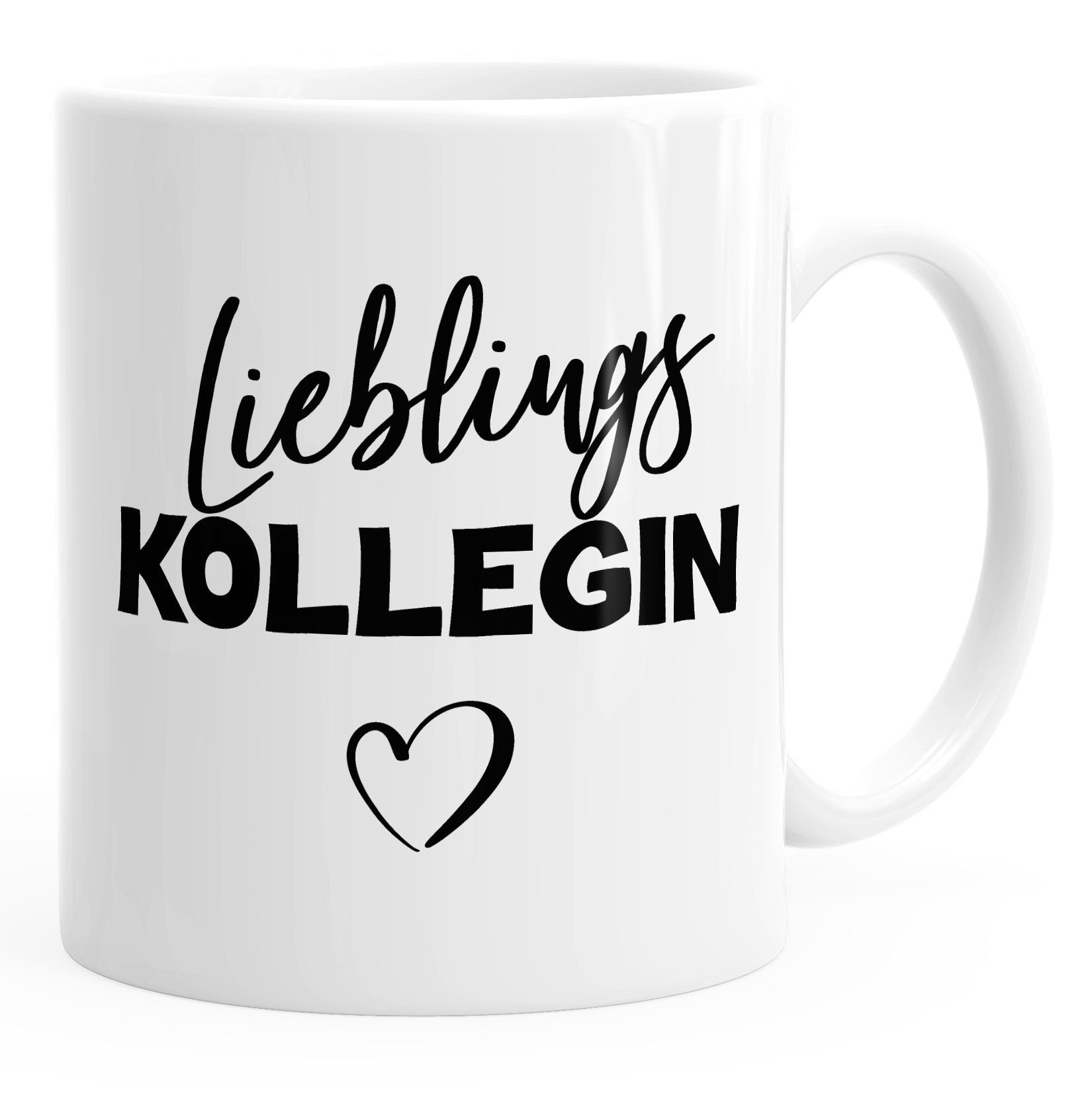 MoonWorks Tasse Kaffee-Tasse Lieblings Kollegin Geschenk MoonWorks®, Keramik | Tassen