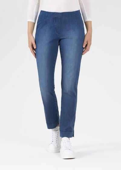 Stehmann Straight-Jeans Ina mit Beinschlitzen