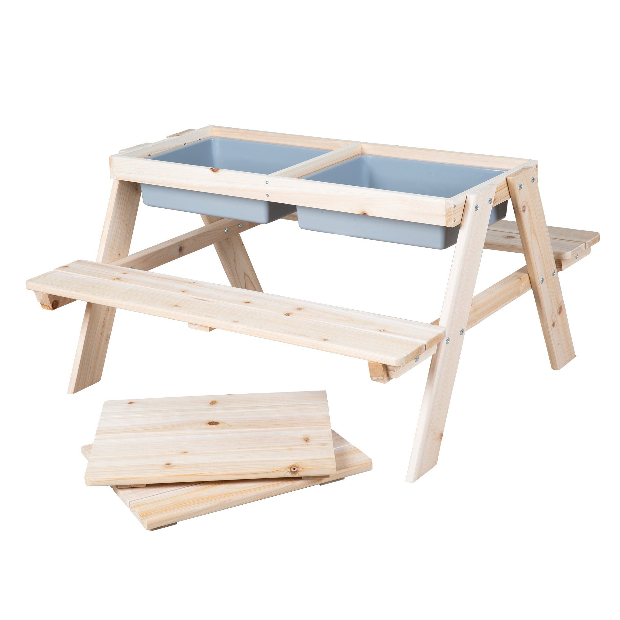 roba® Garten-Kindersitzgruppe Outdoor+ mit Spielwannen