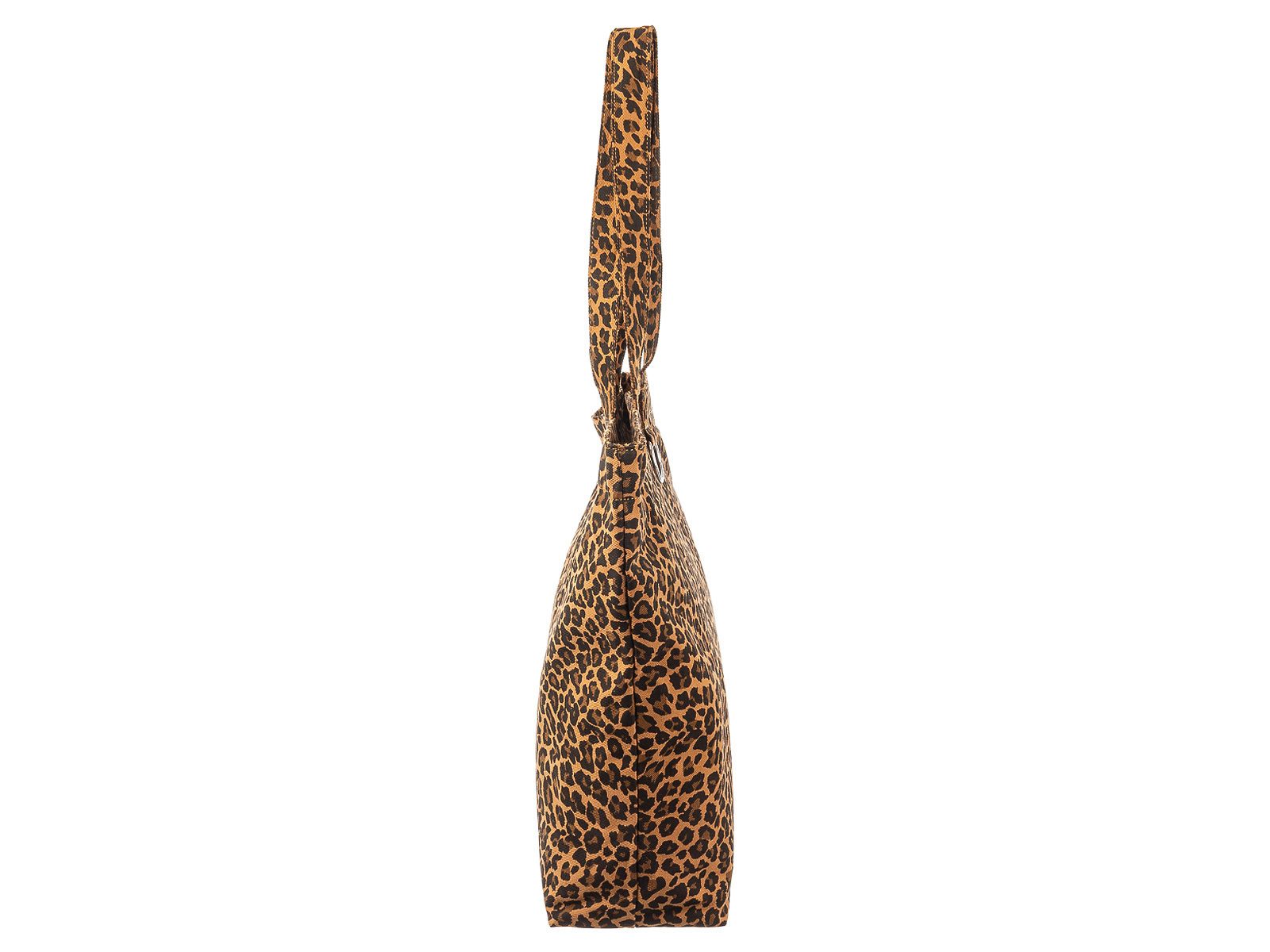 PAOLO BAGS Shopper Shopper L6309 Leo Tragetasche Damen Leo (Stück, 1-tlg., 1), Zusätzlicher Ring am Tragehenkel