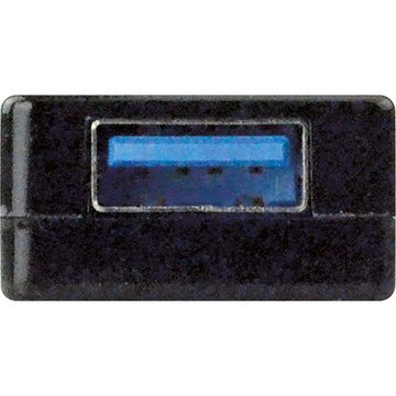 Schwaiger USB 3.1 Adapter USB-Adapter, USB C Stecker, Super Speed, USB 3.0 Buchse, Type C Hub, schwarz