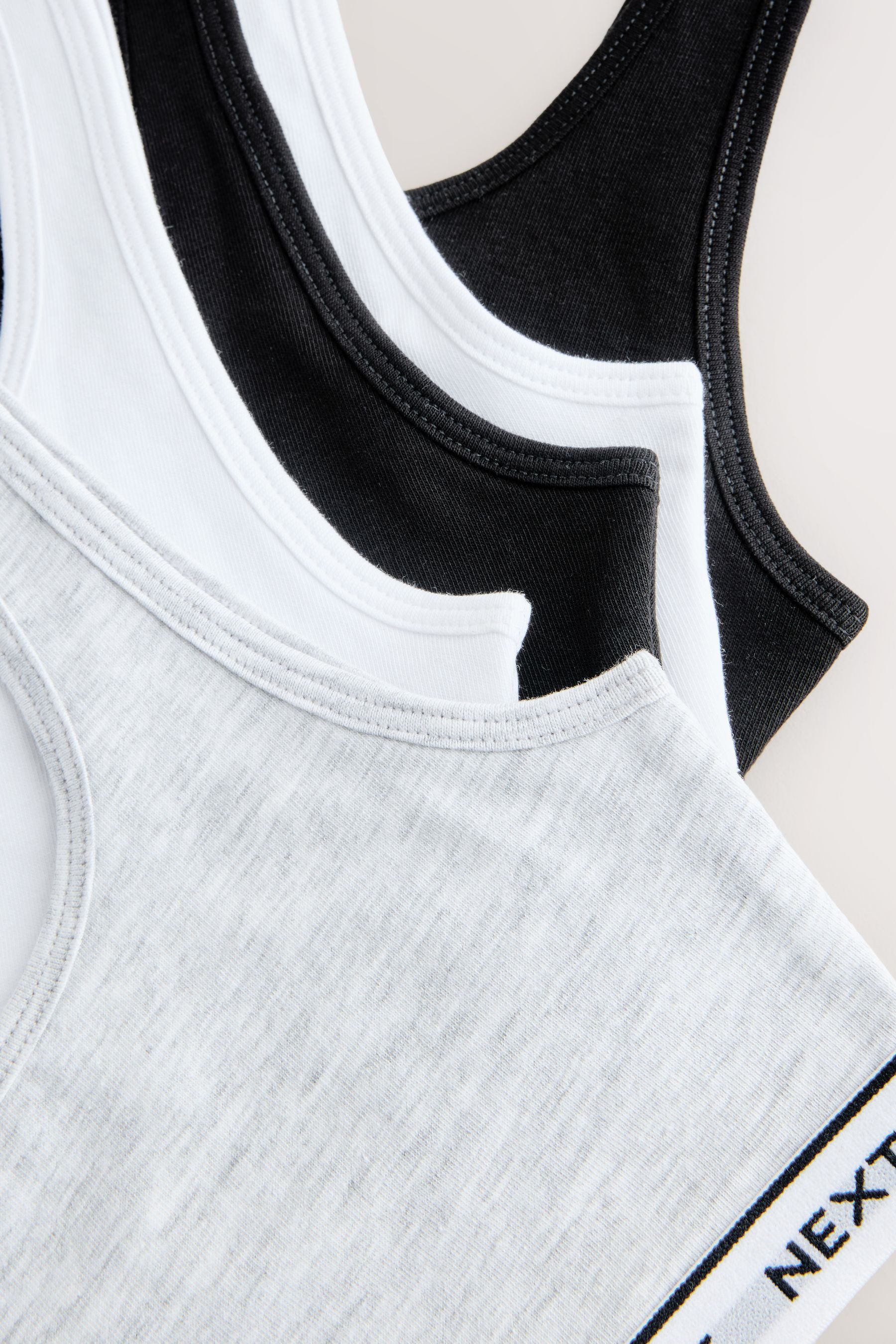 Next Crop-Top Kurz-Top mit U-Boot-Ausschnitt (5-tlg)