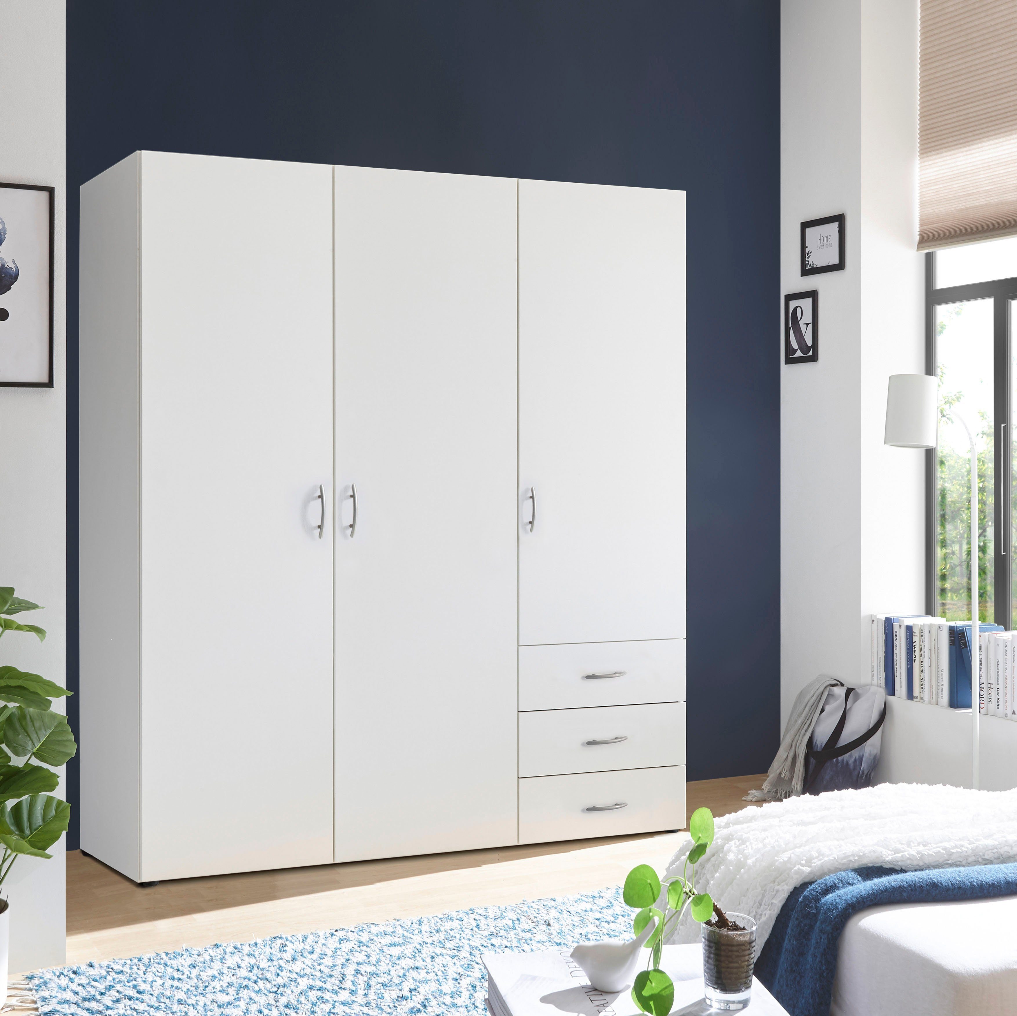 Schlafkontor Drehtürenschrank Harry Schlafzimmerschrank Bestseller in weiß günstig online kaufen