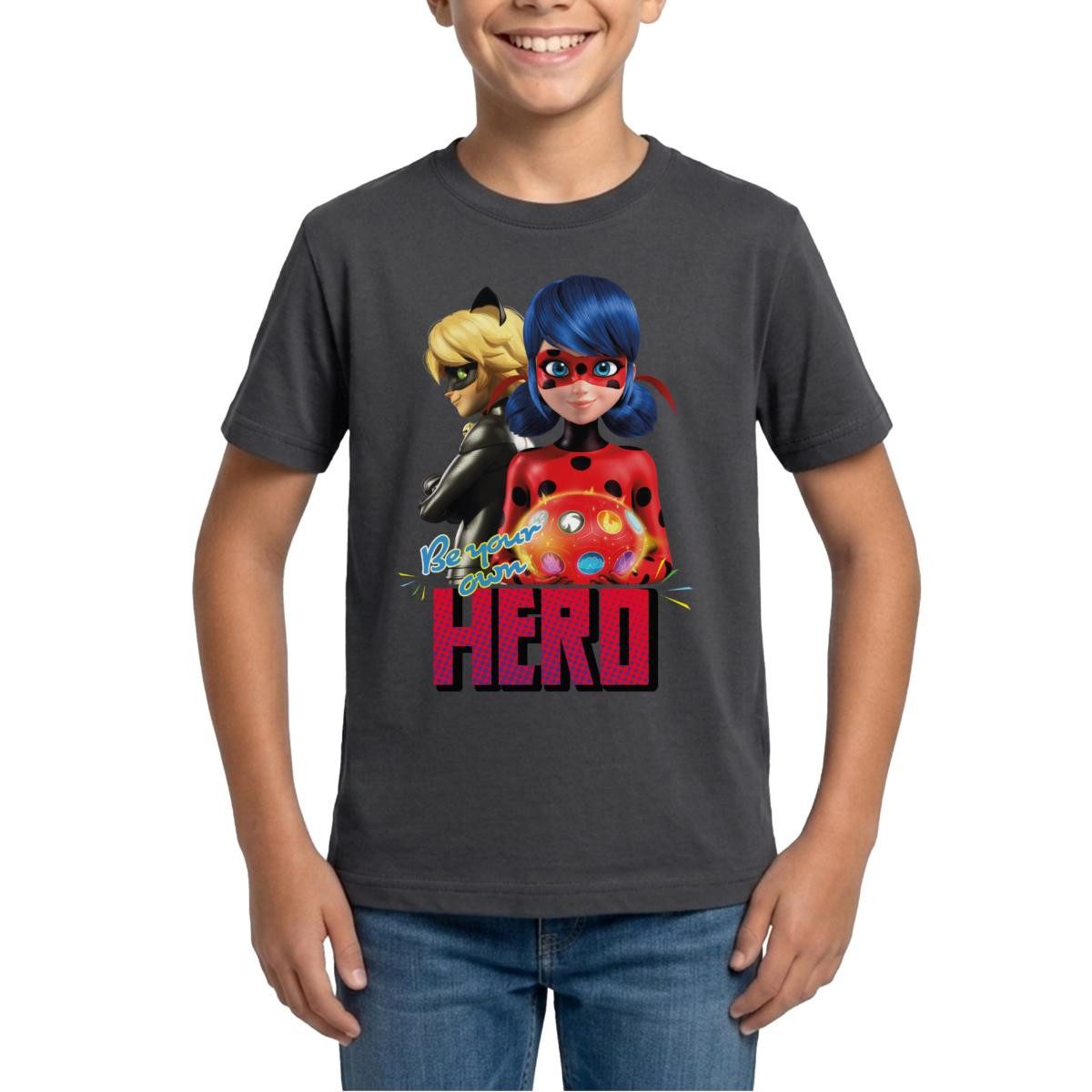 T-Shirt Miraculous Be Your Own Hero Teenager T-Shirt