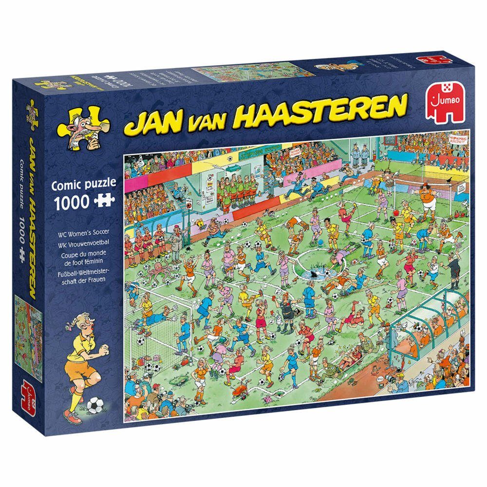 Jumbo Spiele Puzzle Jan Teile, Haasteren 1000 Frauen Puzzleteile - 1000 van WM Fußball