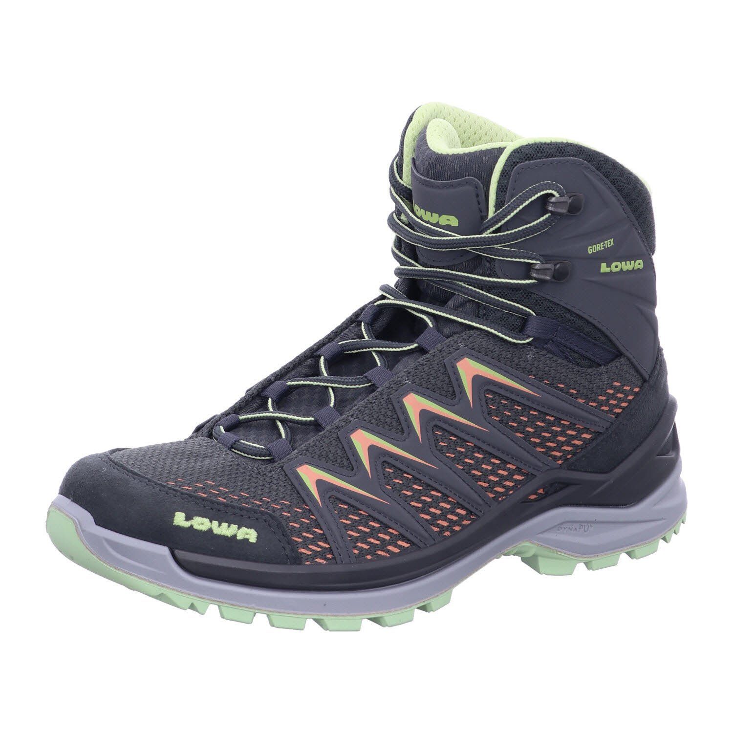 GTX TRAC INNOX LOWA mit Sohle Wanderstiefel MID MULTI Lowa (1-tlg) PRO WS anthrazit/melone