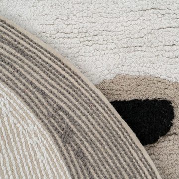 Teppich Kinderteppich Baumwolle Hase 100 cm, Bigbuy, Höhe: 15 mm