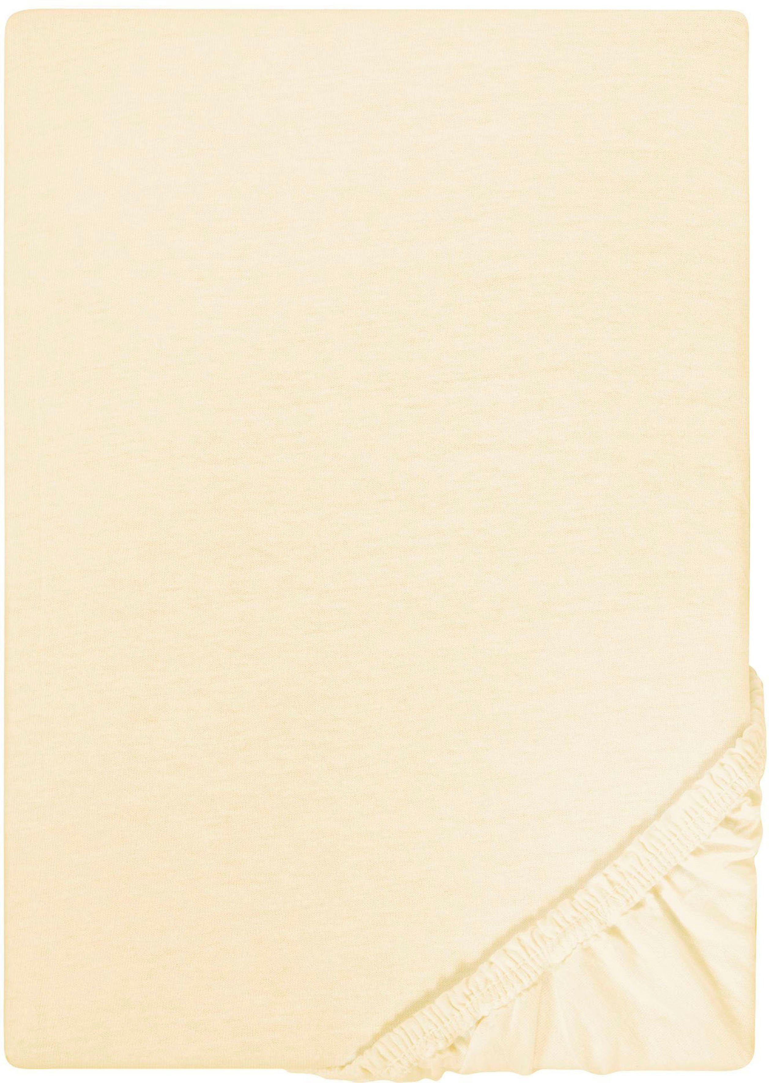 Castell - Markenbettwäsche Spannbettlaken Jersey in Gr. 90x200, 140x200 ode günstig online kaufen