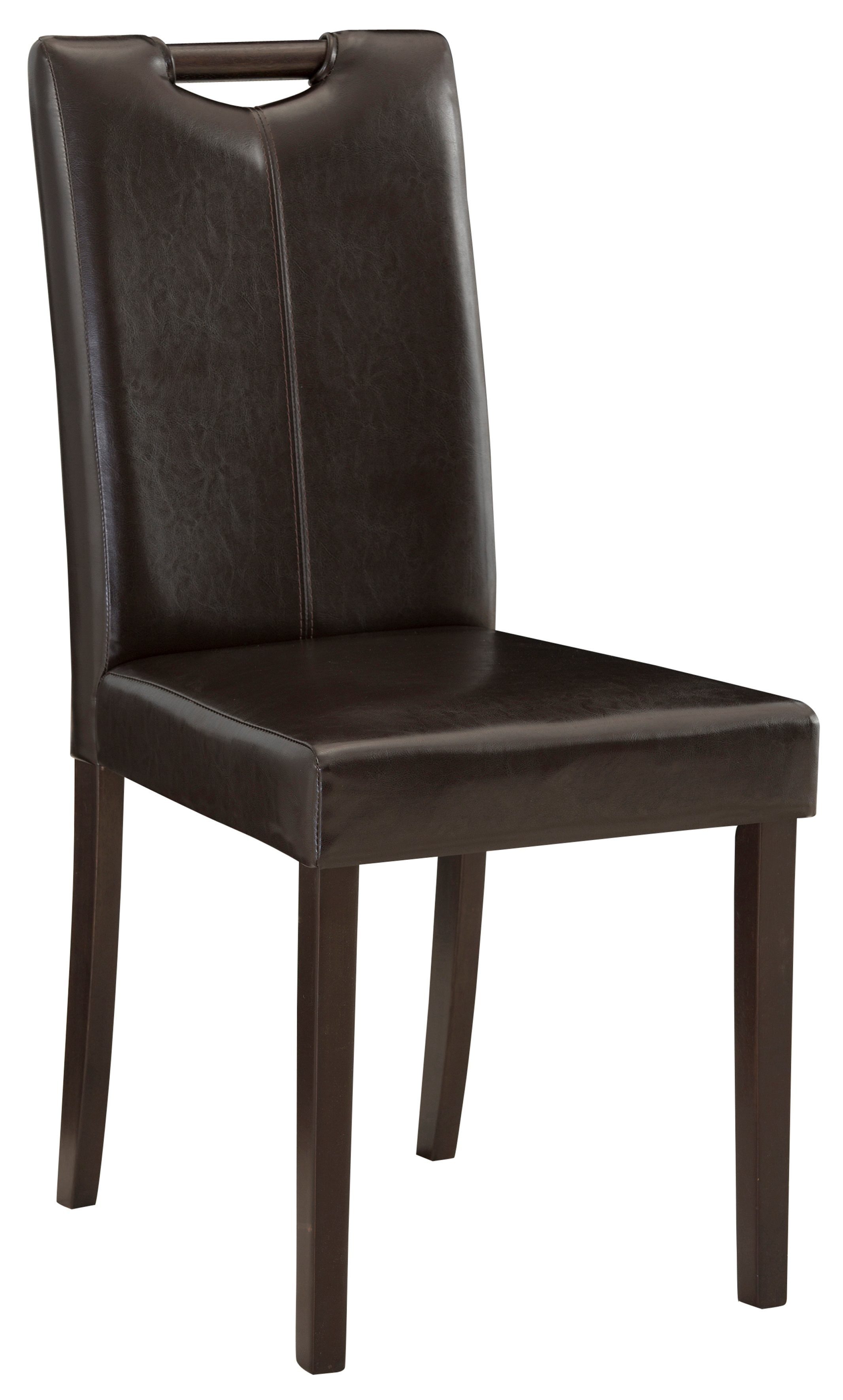 Home affaire Esszimmerstuhl Stuhlparade (Set, 2 St), in zwei unterschiedlichen Bezugsqualitäten, Sitzhöhe 46 cm
