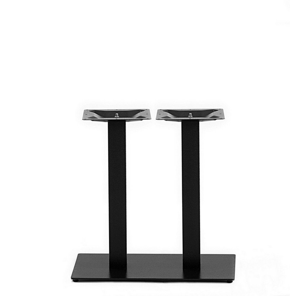 Tischhelden Tischbein Tischgestell Gastro Line Duo Stahl schwarz