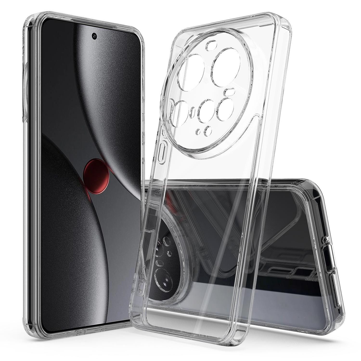 Wigento Handyhülle Für Xiaomi 15 Ultra Silikon TPU Schutz Handy Hülle Cover Transparent, Stoßfeste TPU Hülle mit rutschfestem Design