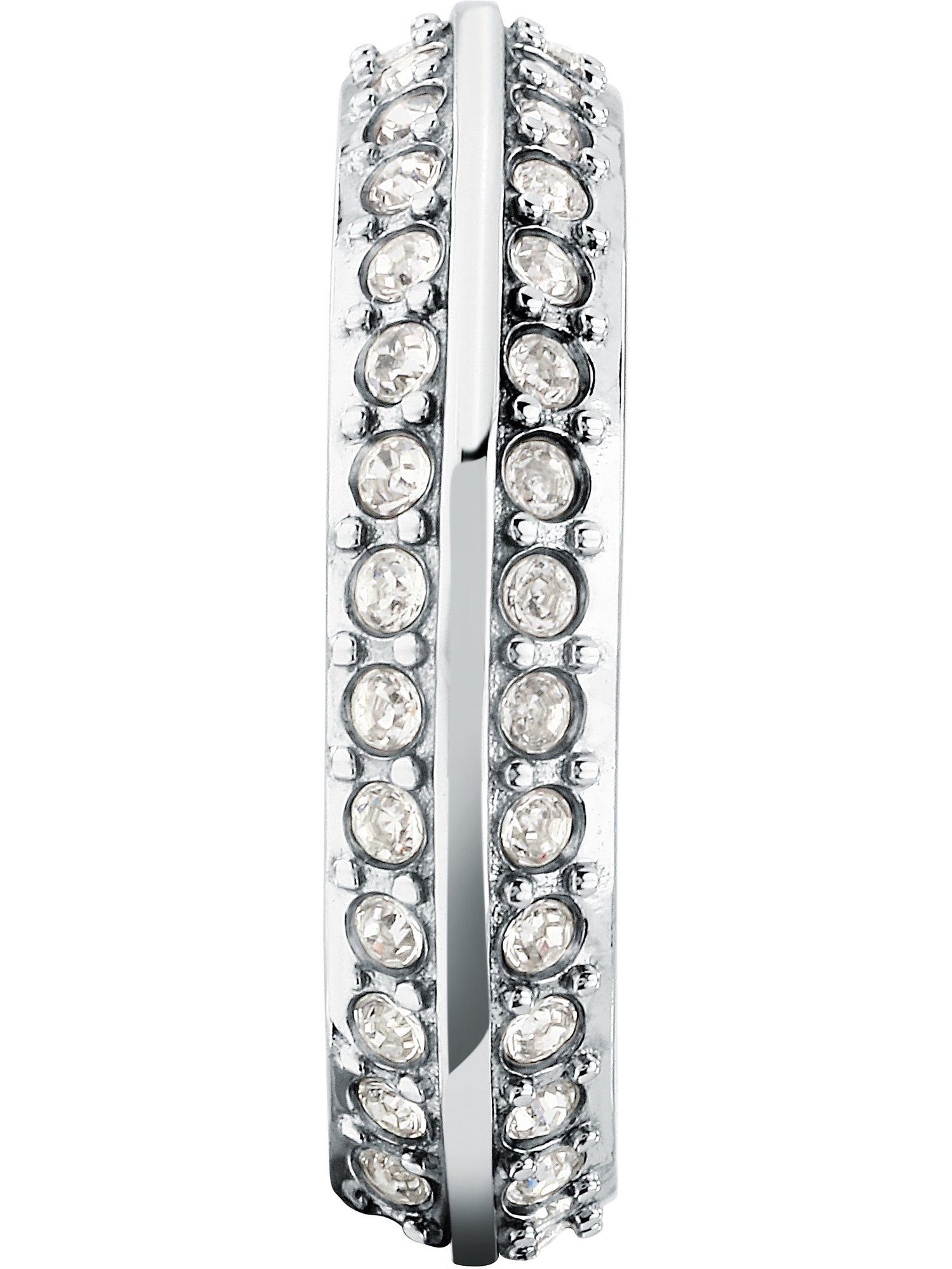 KARL LAGERFELD Fingerring Karl Lagerfeld Damen-Damenring Edelstahl Kristall, Kristall