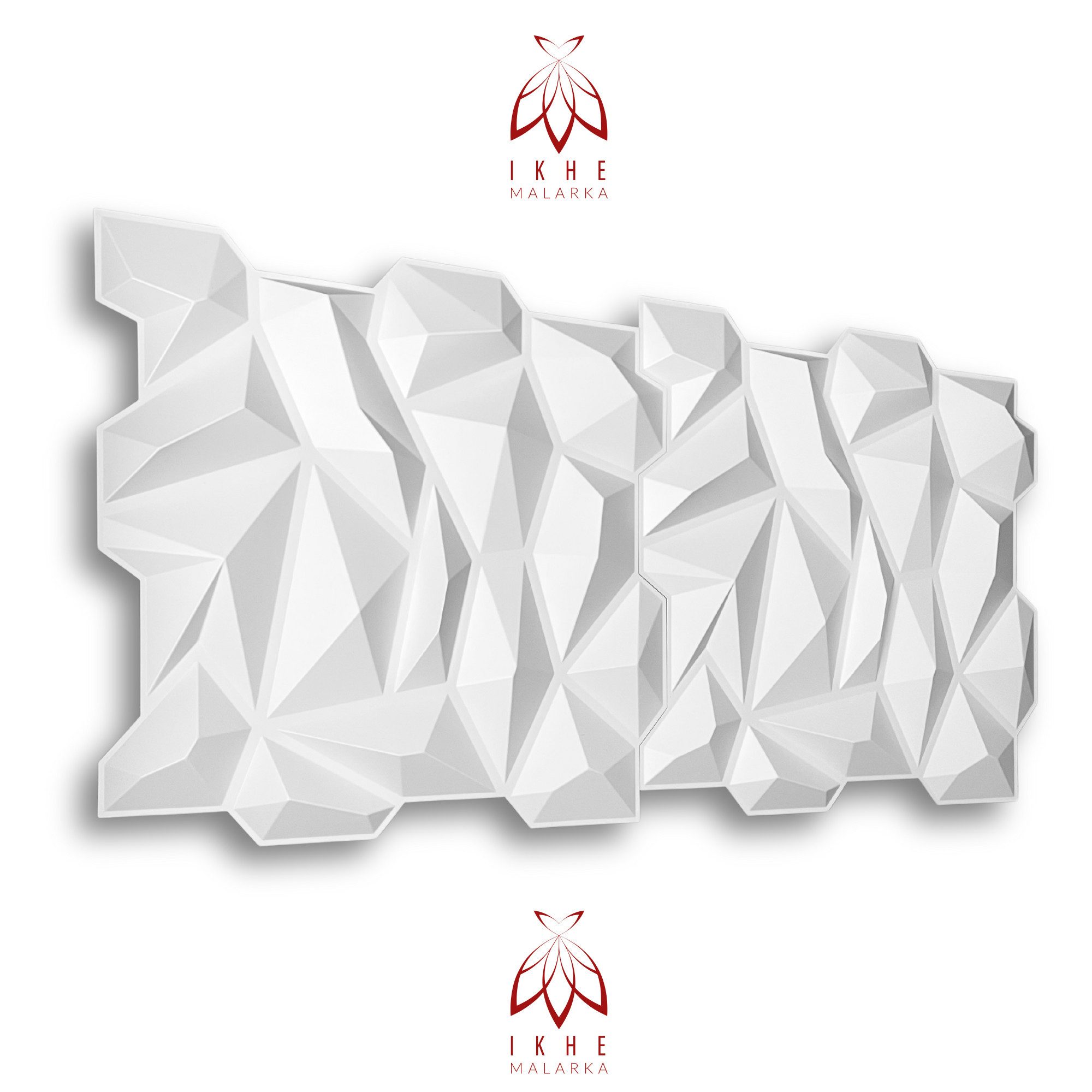 IKHEMalarka 3D Wandpaneel aus Kunststoff Wand Decke 3D Stein Optik, BxL: 46 günstig online kaufen