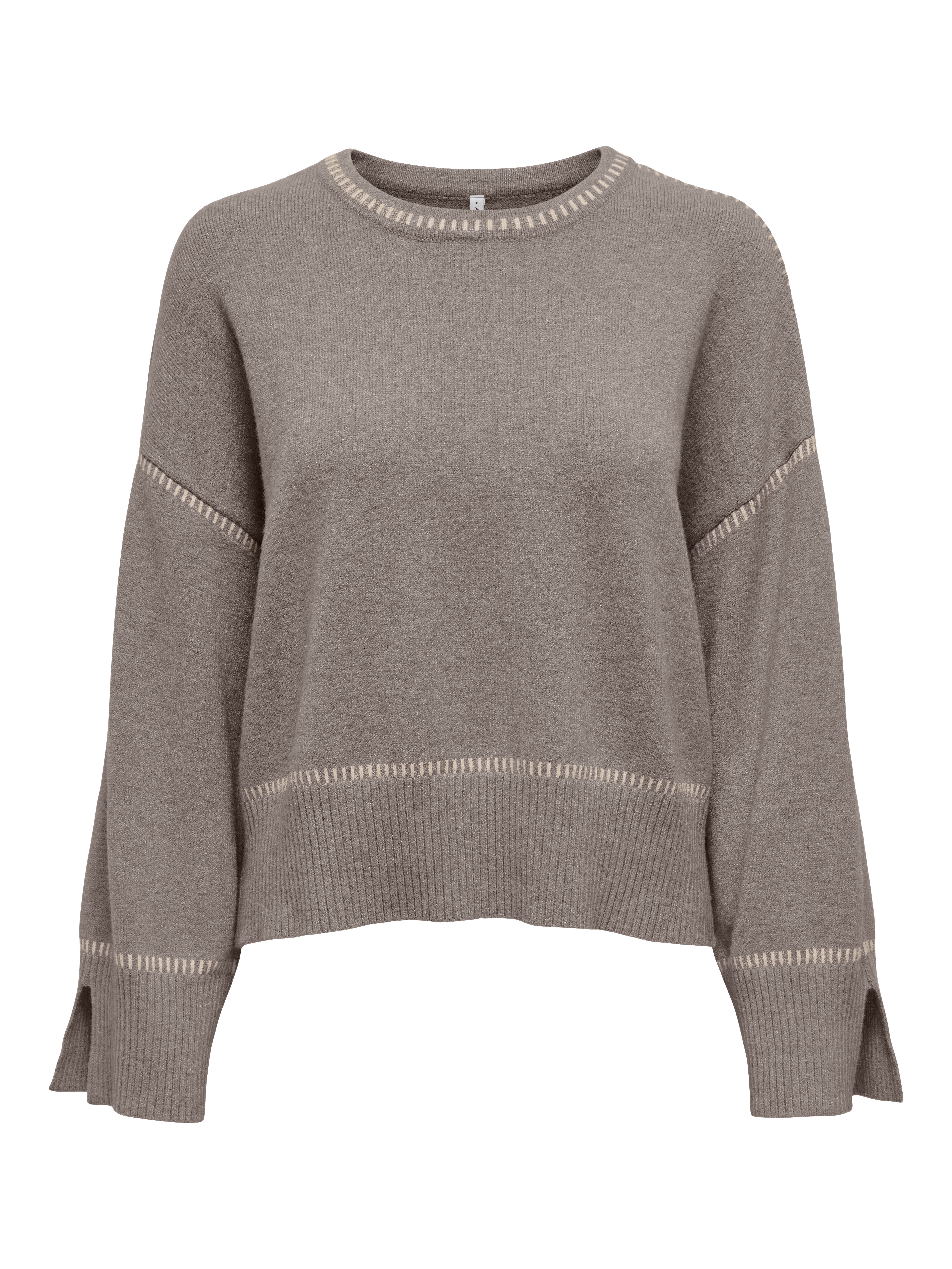 ONLY Strickpullover ONLIBI LS STITCH O-NECK CC KNT günstig online kaufen
