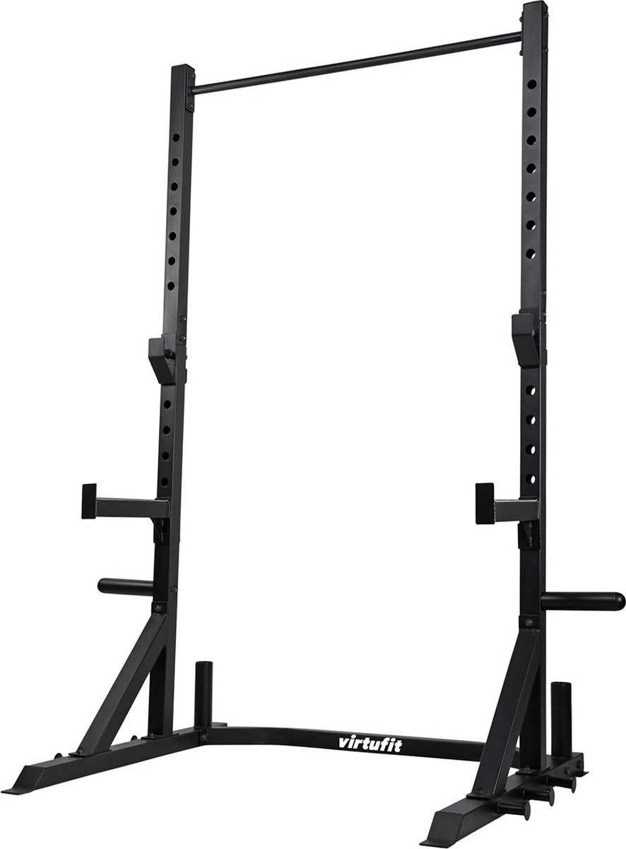 VirtuFit Squat Rack VirtuFit Power Rack Squatrek Pro Schwarz - 300 kg belastbar