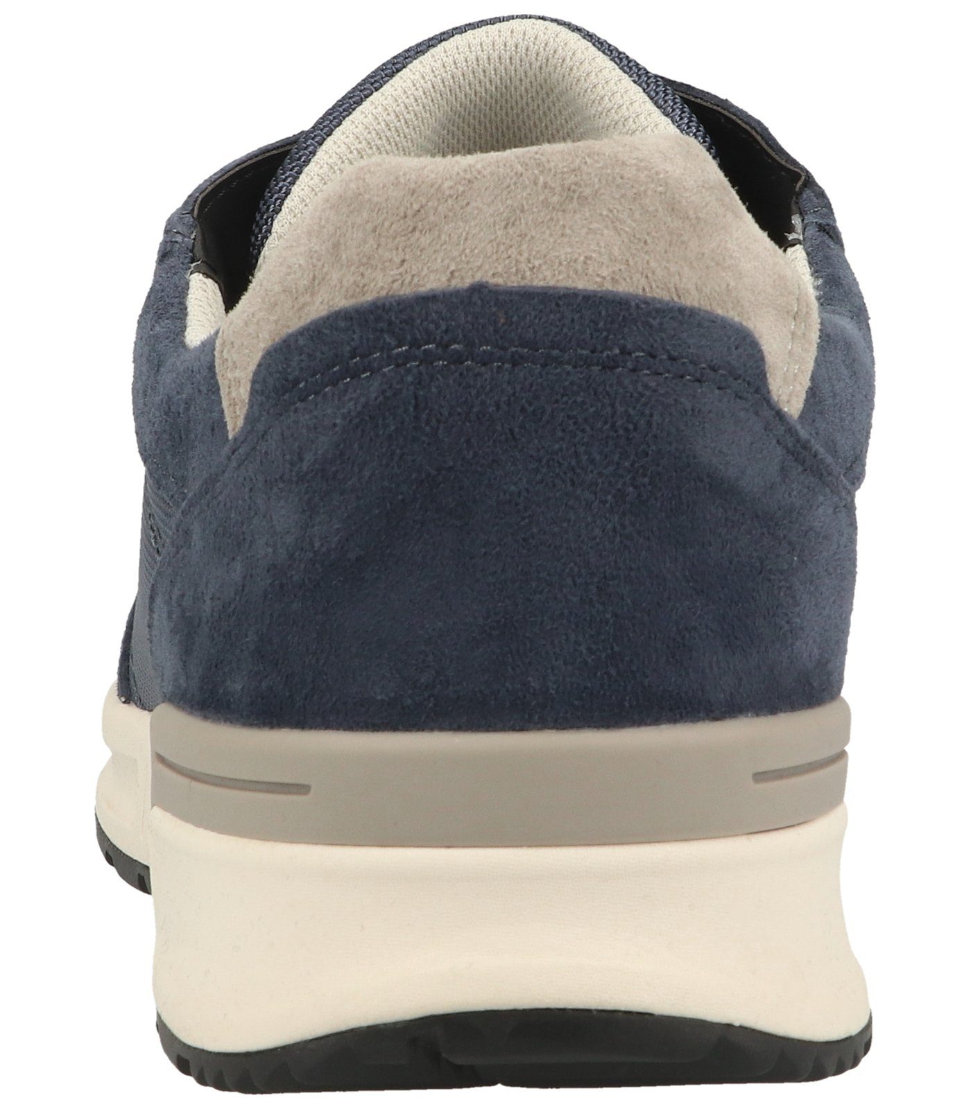 Grau Veloursleder/Synthetik Blau Gabor Sneaker Sneaker Pius