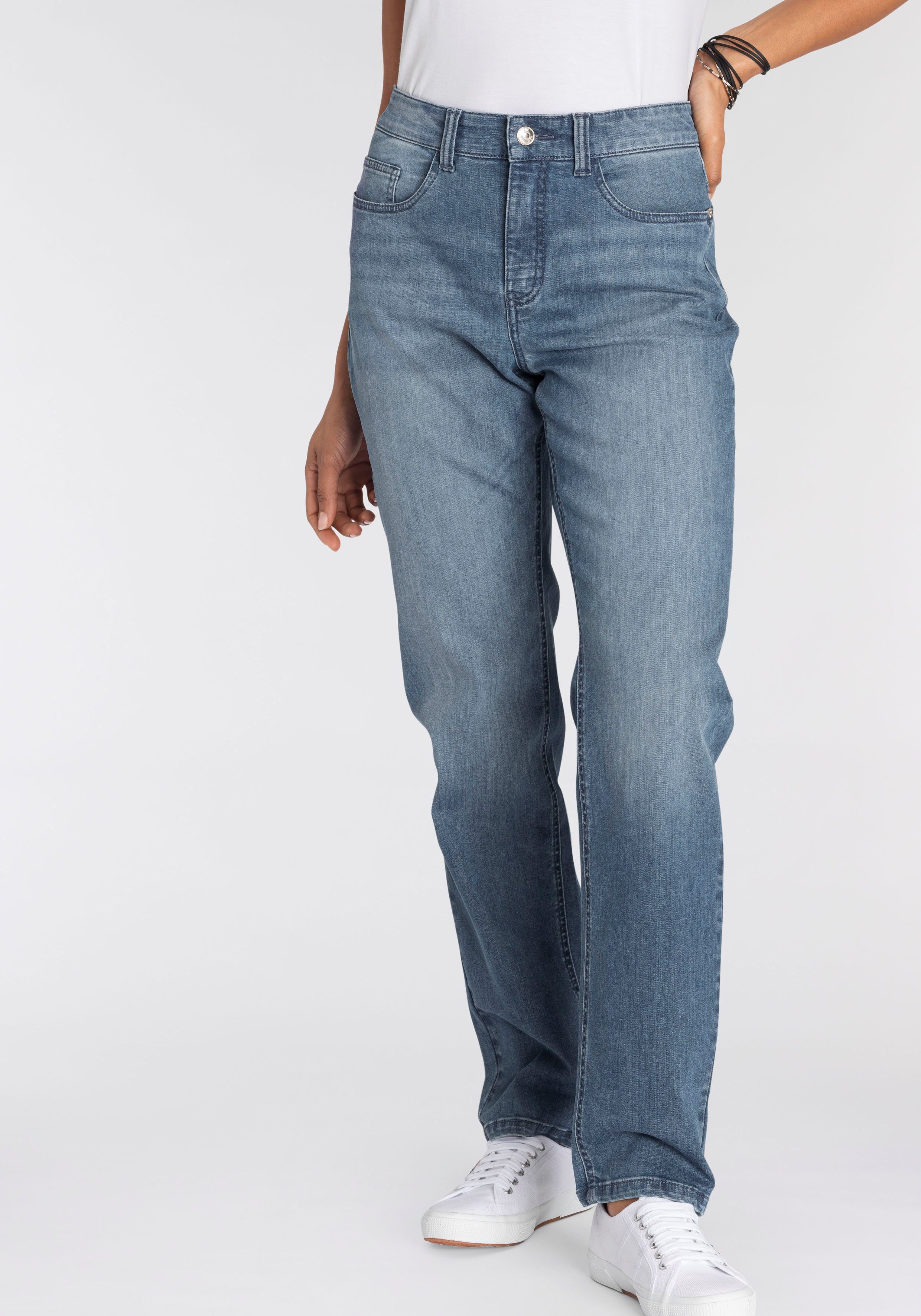 MAC Bequeme Jeans »Stella« Gerader Beinverlauf | OTTO