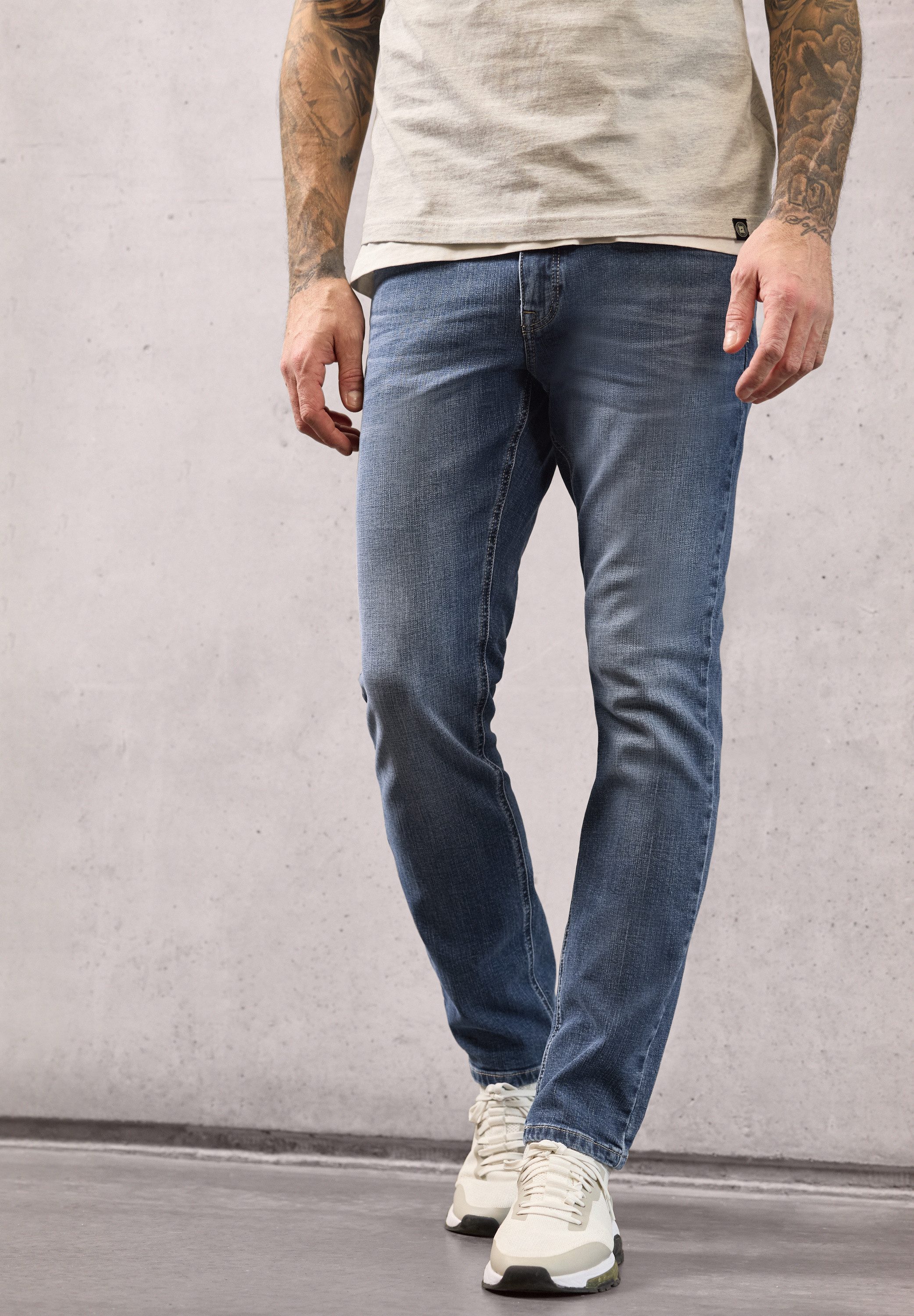 STREET ONE MEN Regular-fit-Jeans 5-Pocket-Style – Bild 3 von 5
