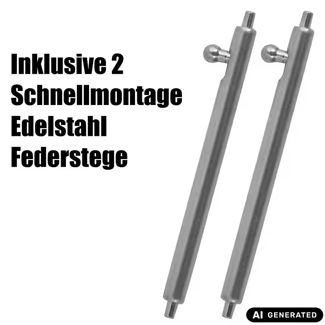 Ware aus aller Welt Uhrenarmband Elegantes Edelstahl - Uhrenarmband – hochwertiges Ersatzband für Uhren