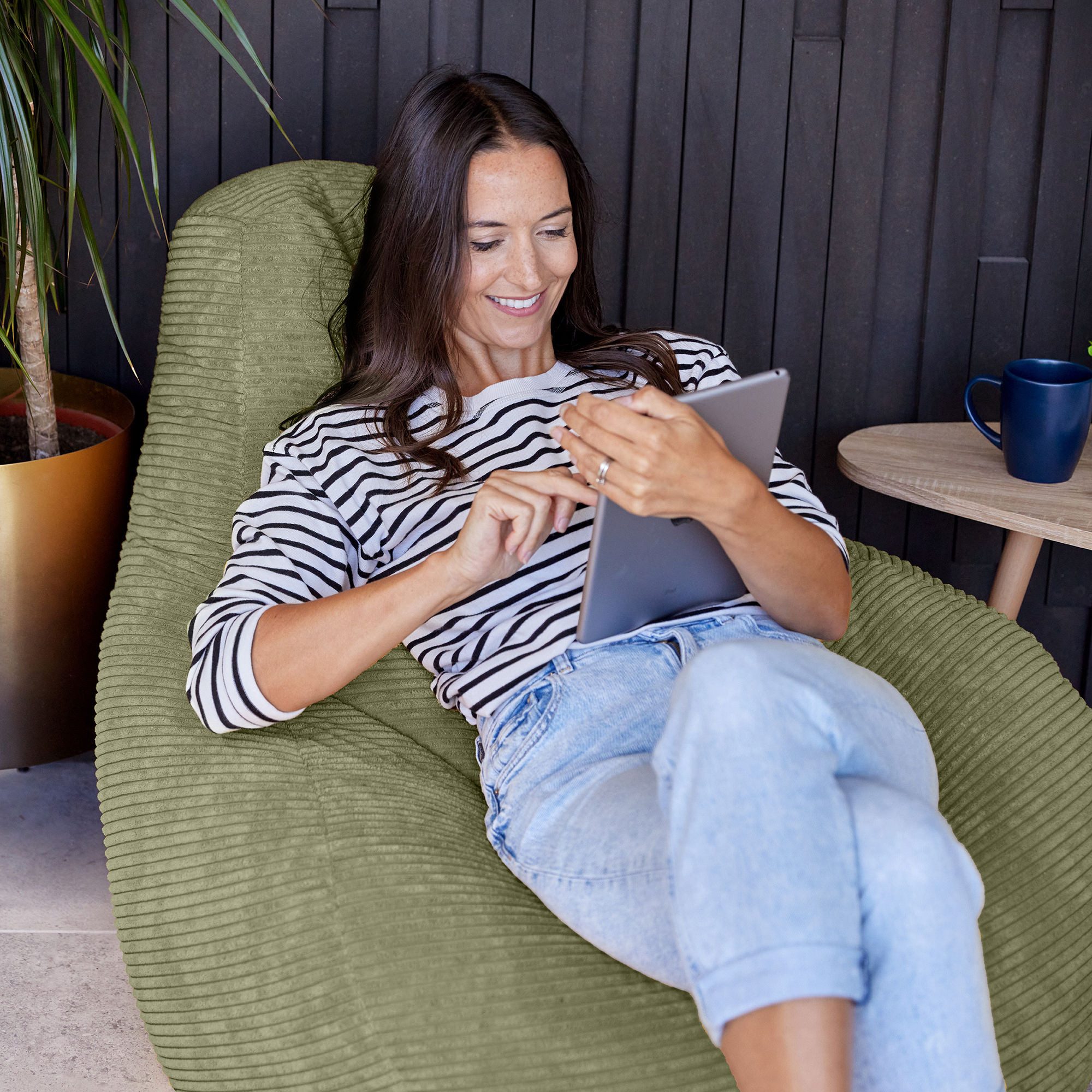 icon Sitzsack Sitzsack Sessel mit Liege günstig online kaufen