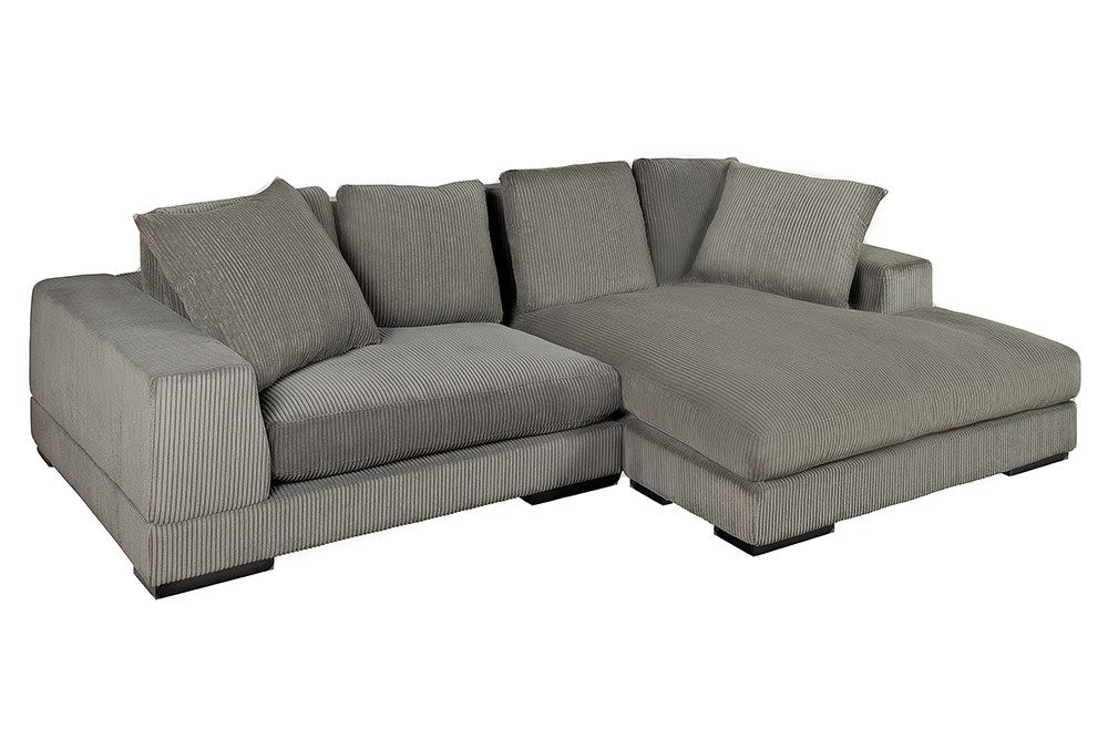 riess-ambiente Ecksofa BABYLON 270cm grau · günstig online kaufen