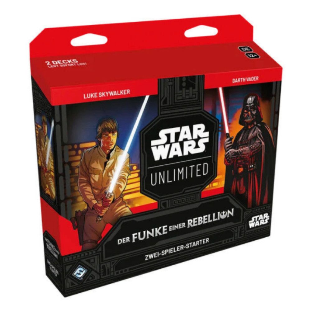Fantasy Flight Games Sammelkarte Star Wars: Unlimited - Der Funke einer Rebellion Zwei-Spieler-Starter