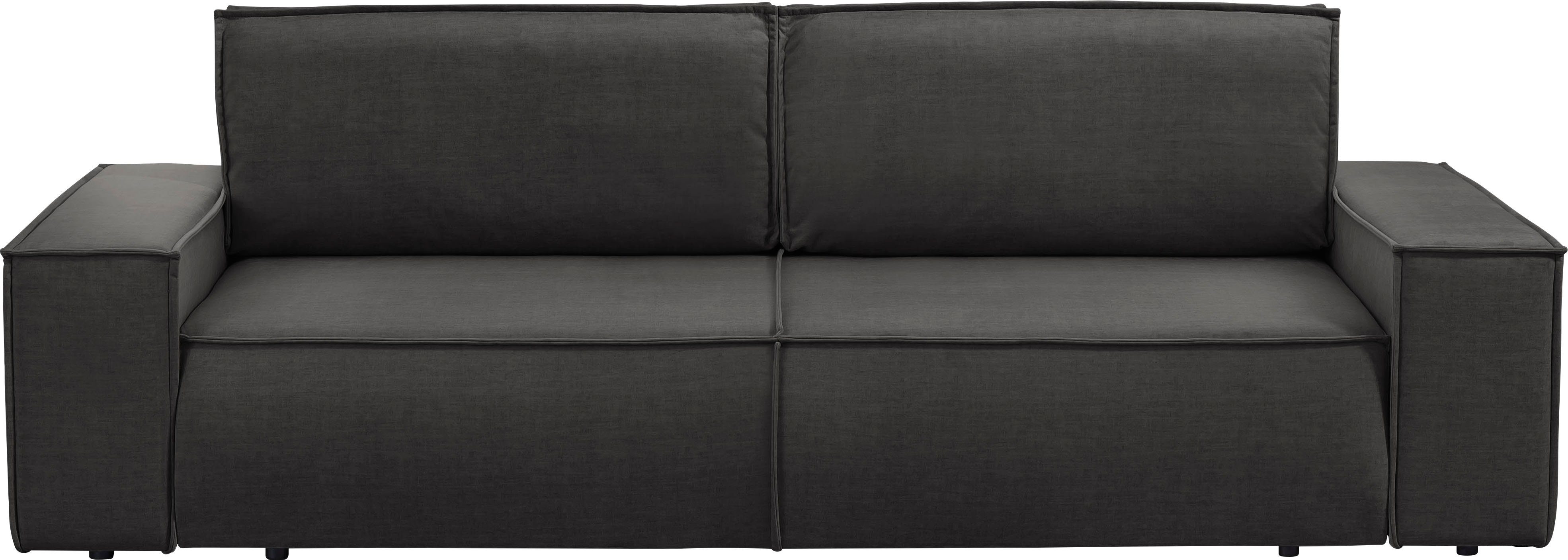 Home affaire 3-Sitzer SHERWOOD Schlafsofa (257cm) günstig online kaufen