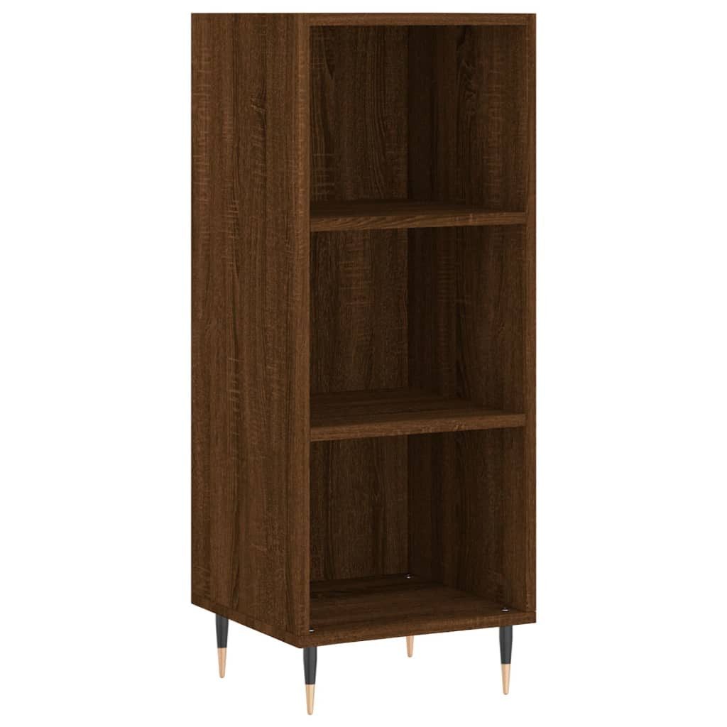 vidaXL Sideboard Sideboard Braun Eichen-Optik 34,5x32,5x90 günstig online kaufen
