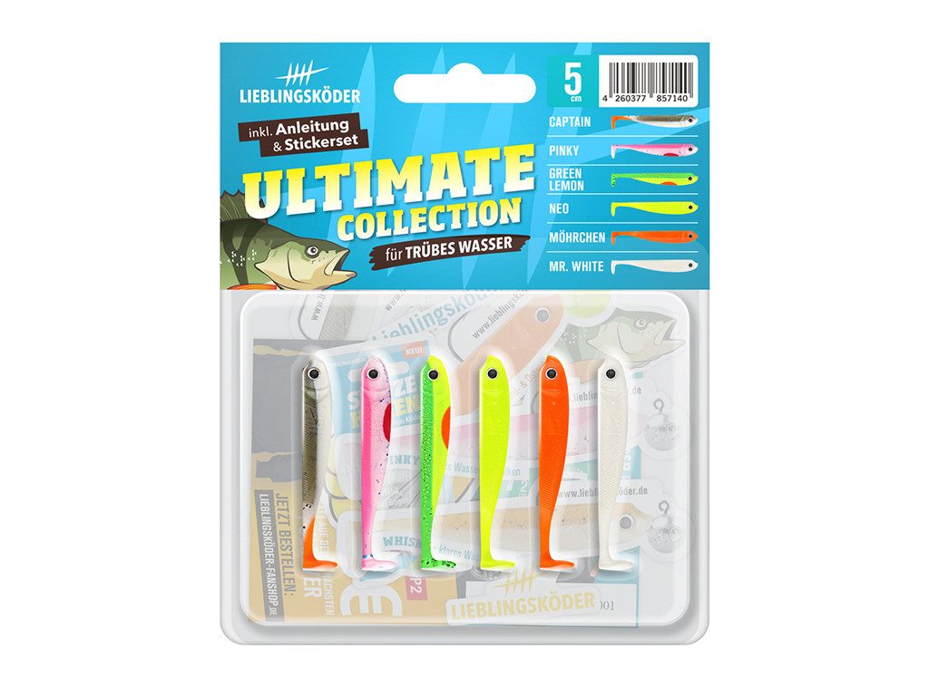 Lieblingsköder Kunstköder Lieblingsköder 5 cm - Barsch - kleines Starter-Set, (Kleines Starterset Barsch 5 cm, 1-St. 5 cm Set), Einsteiger-Set