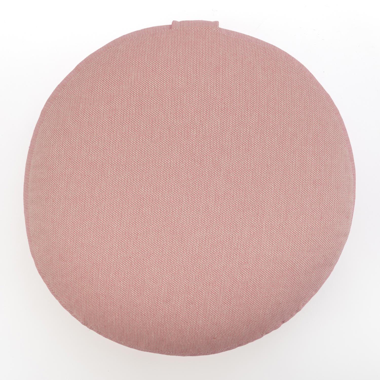 bodhi Meditationskissen BIG RONDO groß-flach Meditationskissen, CLASSIC dobby rosa