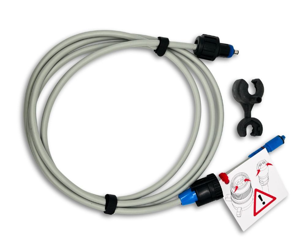 Meranus Poolbodensauger Schwimmkabel grau 3 m für Power 4.0