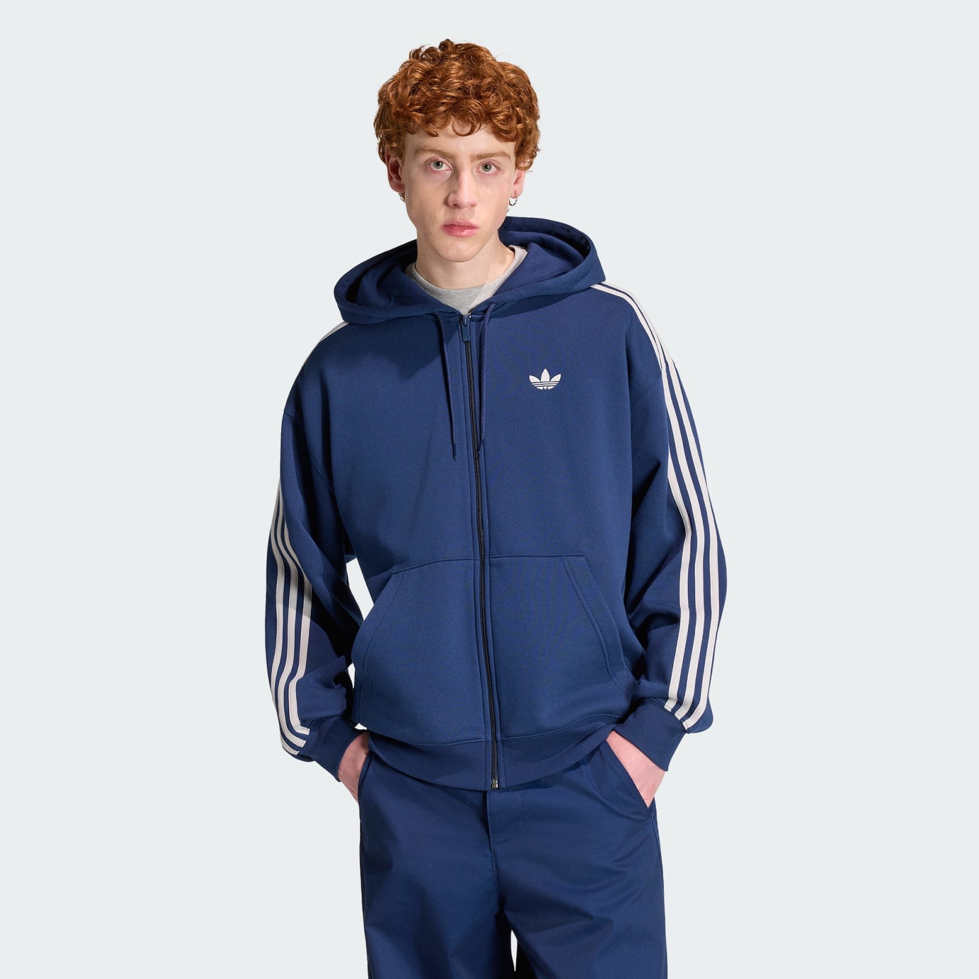 adidas Originals Sweatshirt ADIDAS ADICOLOR KAPUZENJACKE, OVERSIZE (1-tlg)