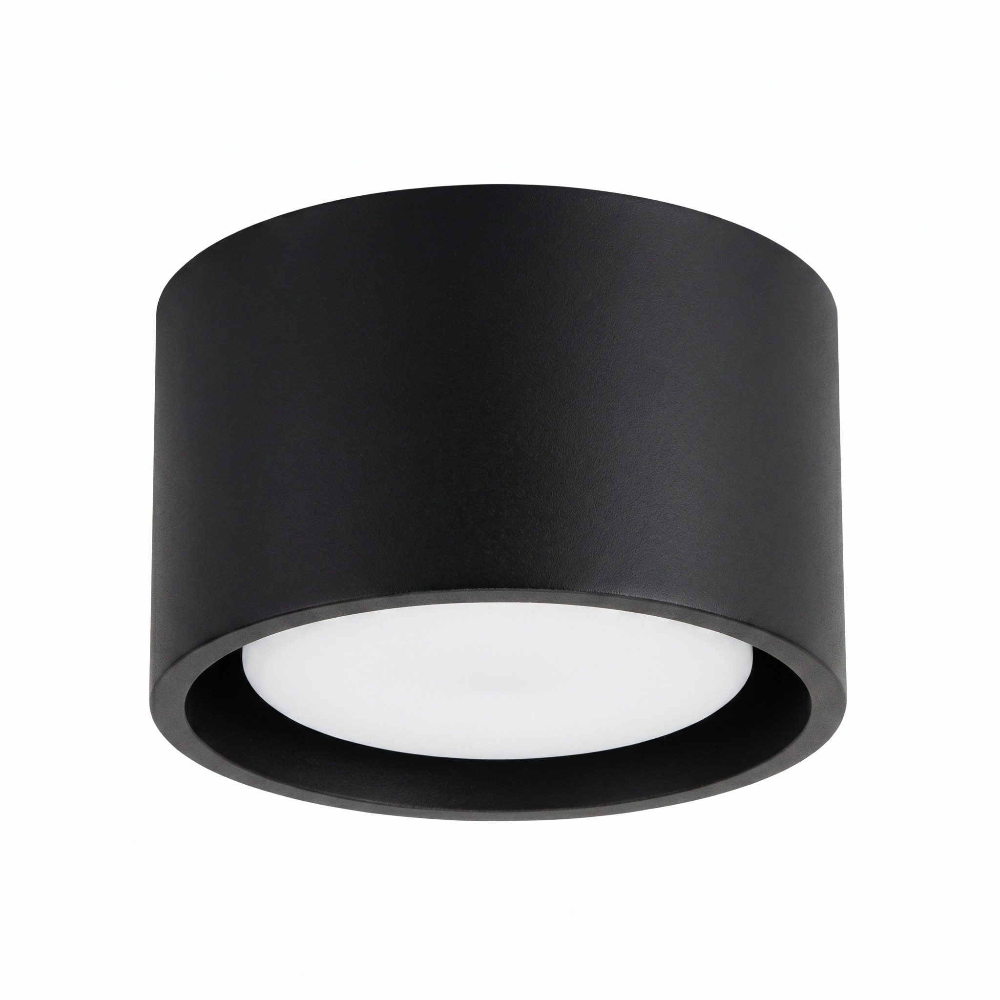 SOLLUX lighting Deckenleuchte Plafond MODO 1 schwarz Gx53, Nicht enthalten