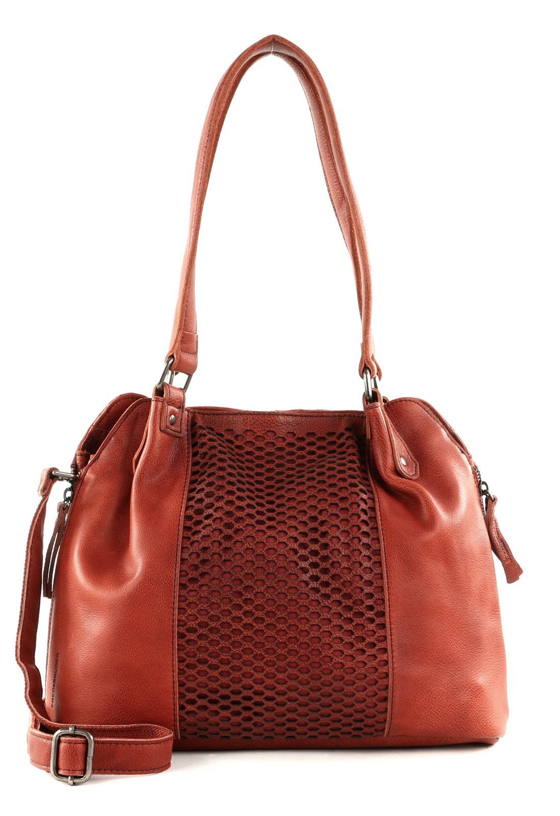 FREDsBRUDER Schultertasche Shoulderbag, aus echtem Leder günstig online kaufen