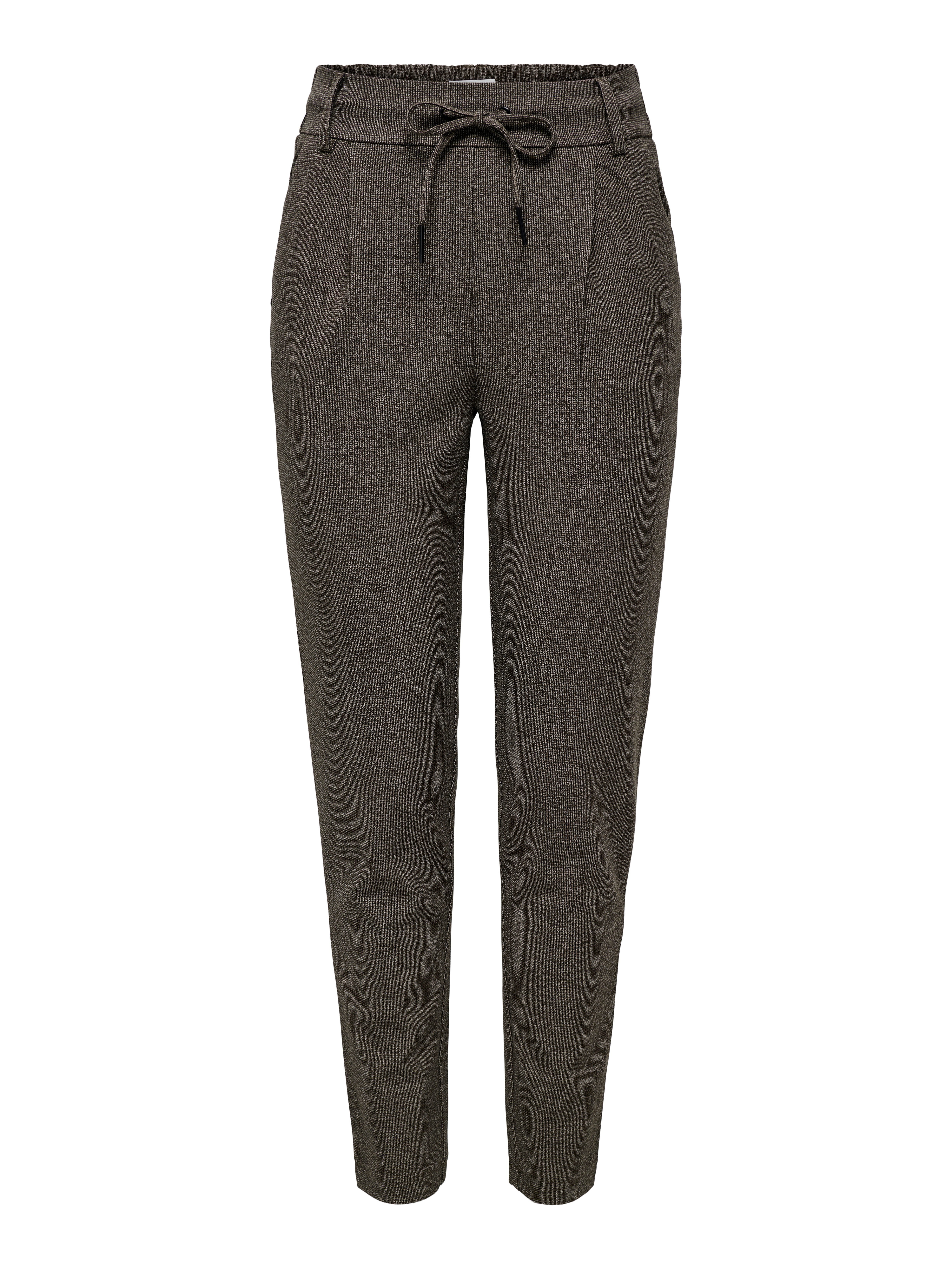 Black Detail:WHITE PEPPER & DARK BROWN MELANGE