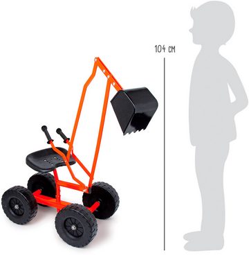 Small Foot Spielzeug-Bagger, mit Rädern, zum Sitzen