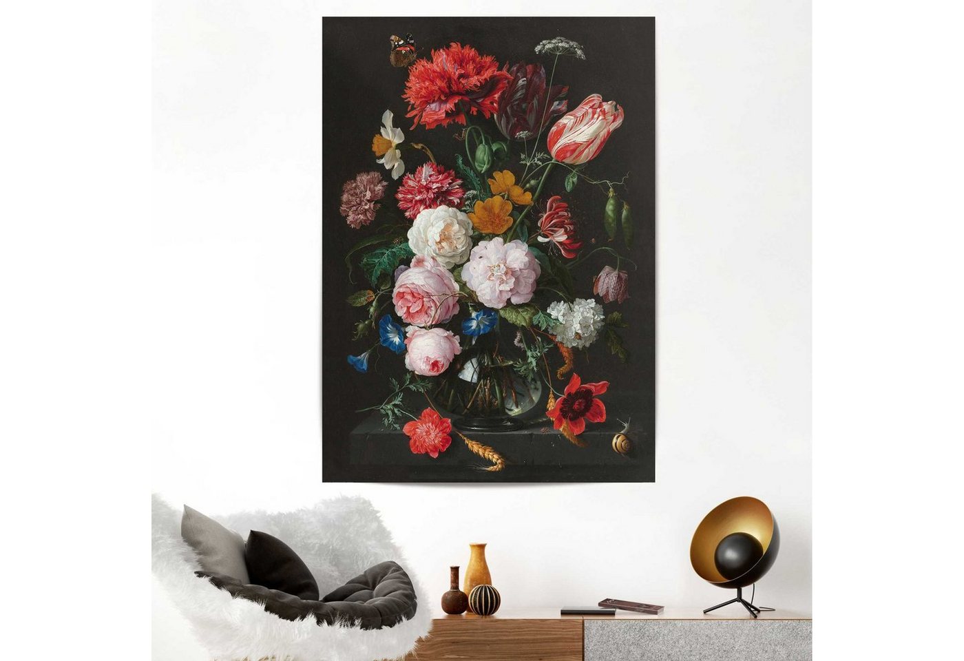 Reinders! Poster »Stillleben mit Blumenvase«-HomeTrends