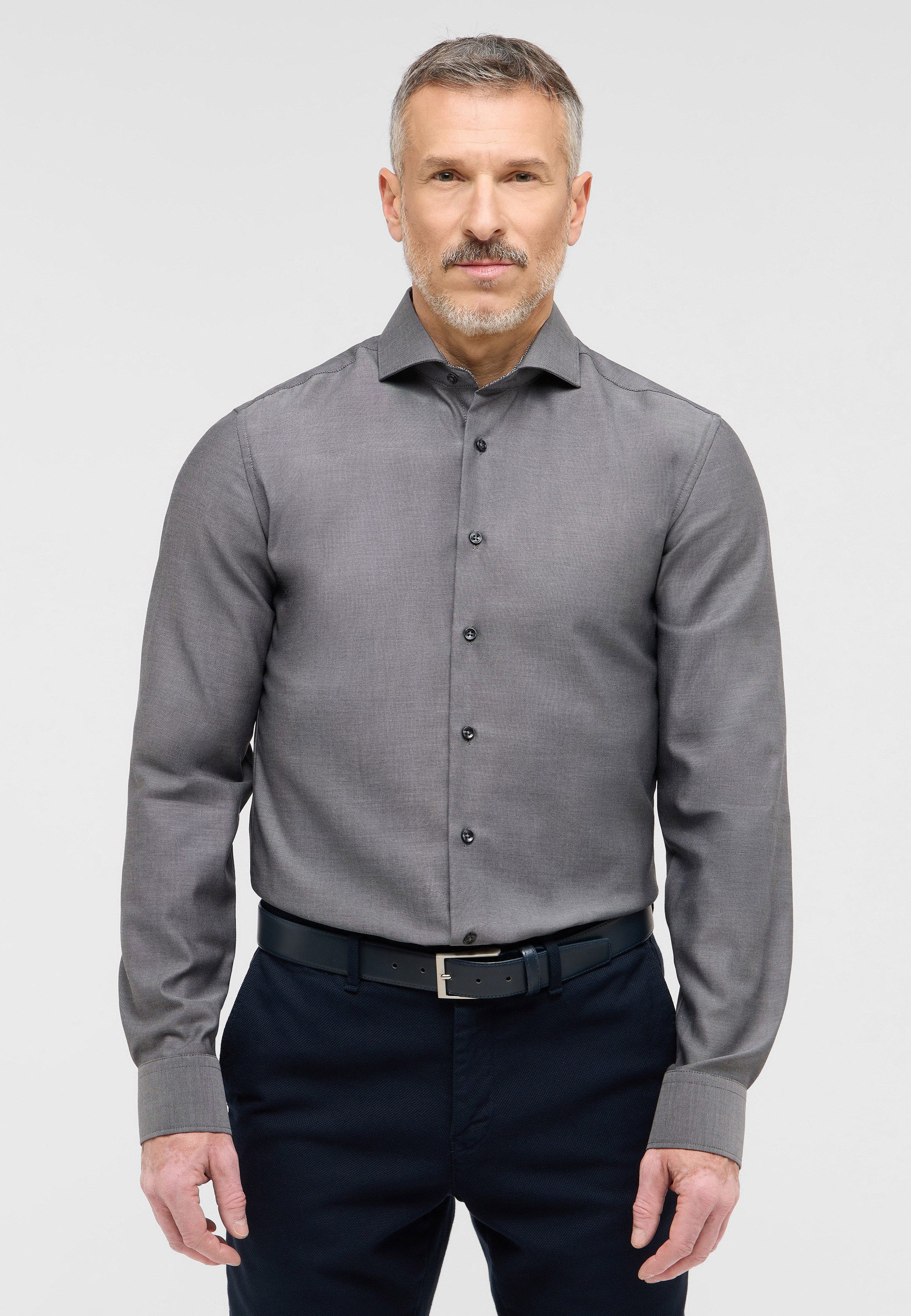 Eterna Langarmhemd "SLIM FIT", NON IRON (bügelfrei) günstig online kaufen