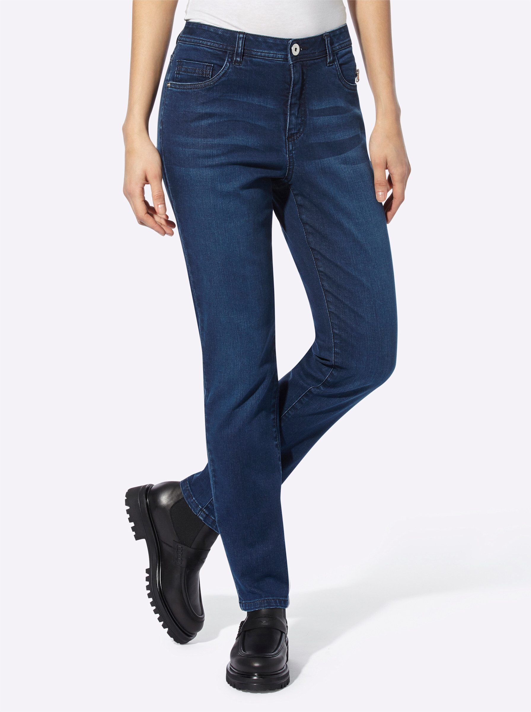 heine Bequeme Jeans 5-Pocket-Jeans günstig online kaufen