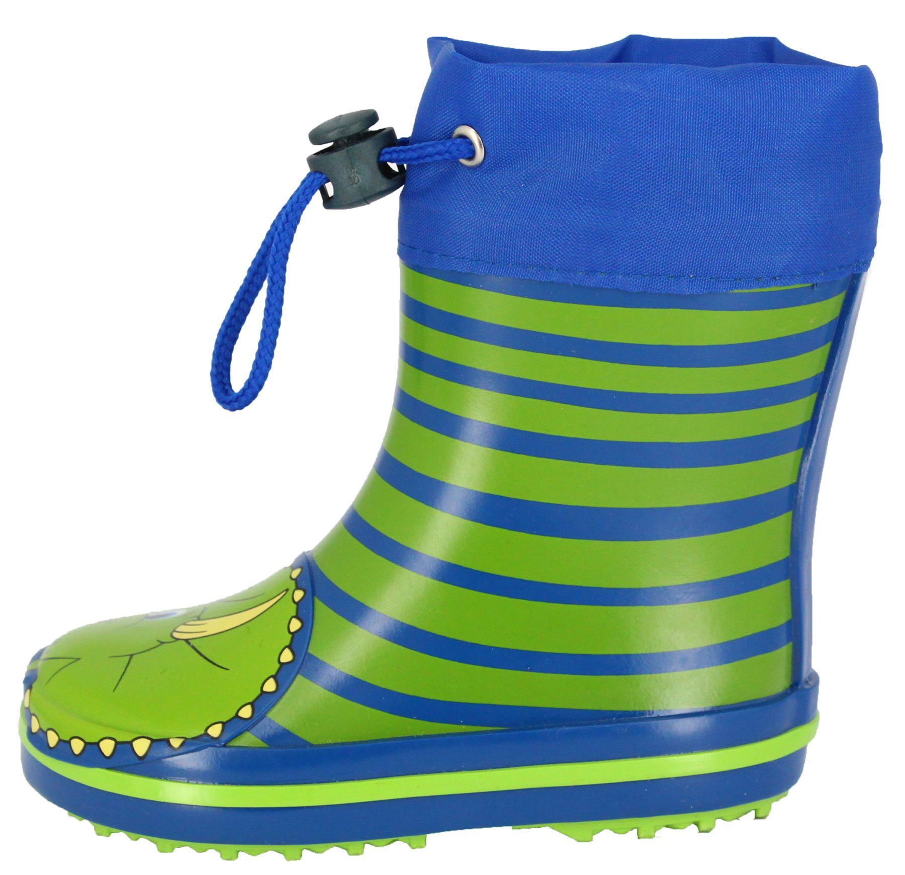 Beck Kleinkinder Gummistiefel Topsi Gummistiefel (wasserdicht, für trockene Füße bei Regen- und Matschwetter) Naturkautschuk, flexible Laufsohle, herausnehmbare Innensohle