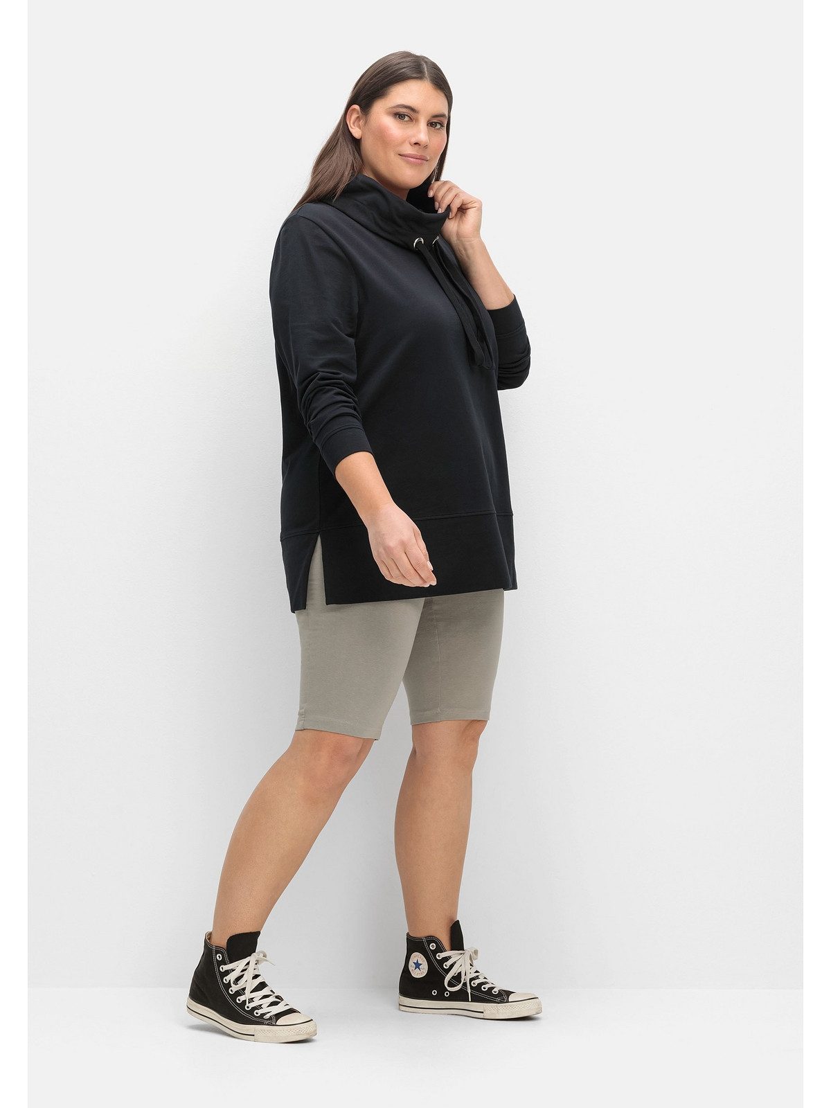 Sheego Radlerhose Große Größen mit hohem günstig online kaufen