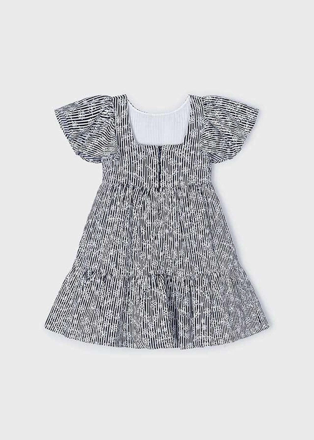 Mayoral A-Linien-Kleid Kleid mit Streifen (394023)