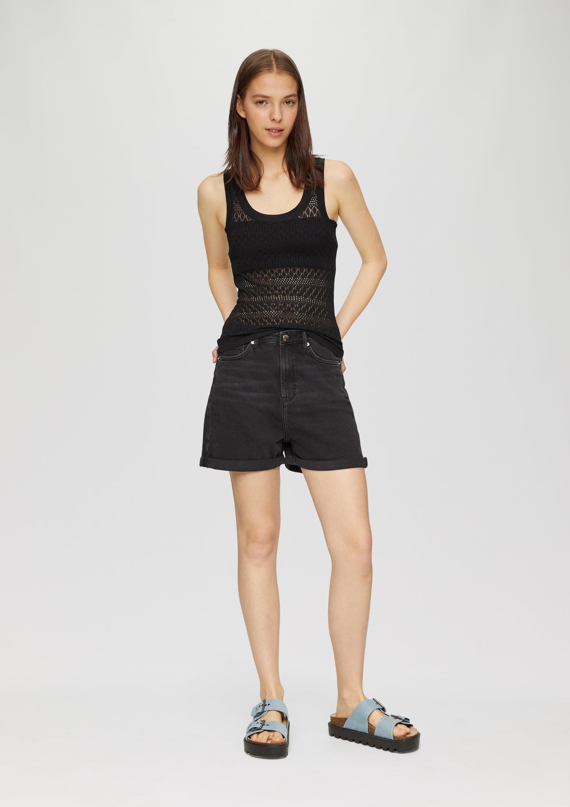 Jeansshorts Jeans-Hose MOM FIT