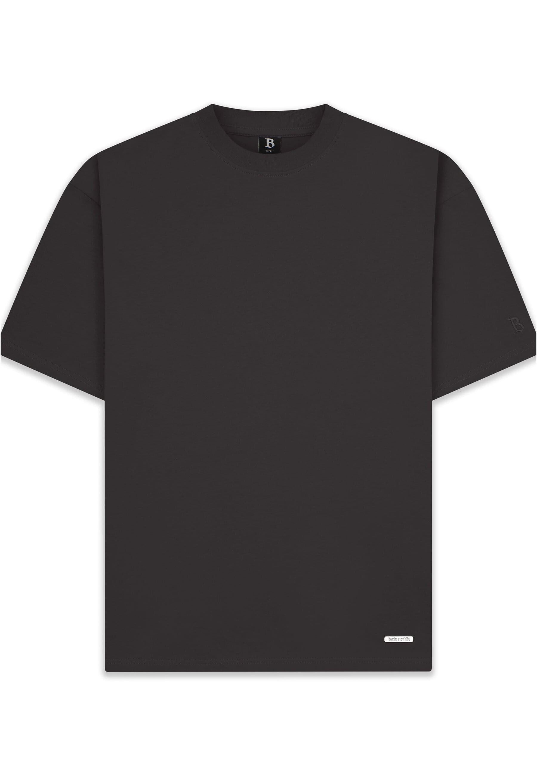 Dropsize T-Shirt Dropsize Herren Super Heavy Blank T-Shirt (1-tlg)