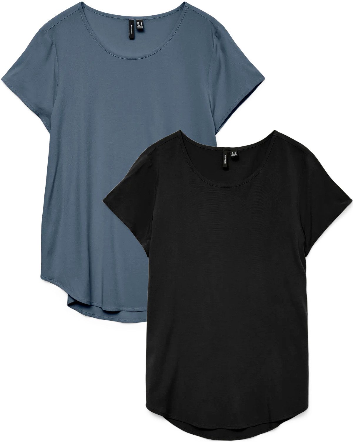 Vero Moda Blusenshirt lockeres Shirt im Doppelpack günstig online kaufen
