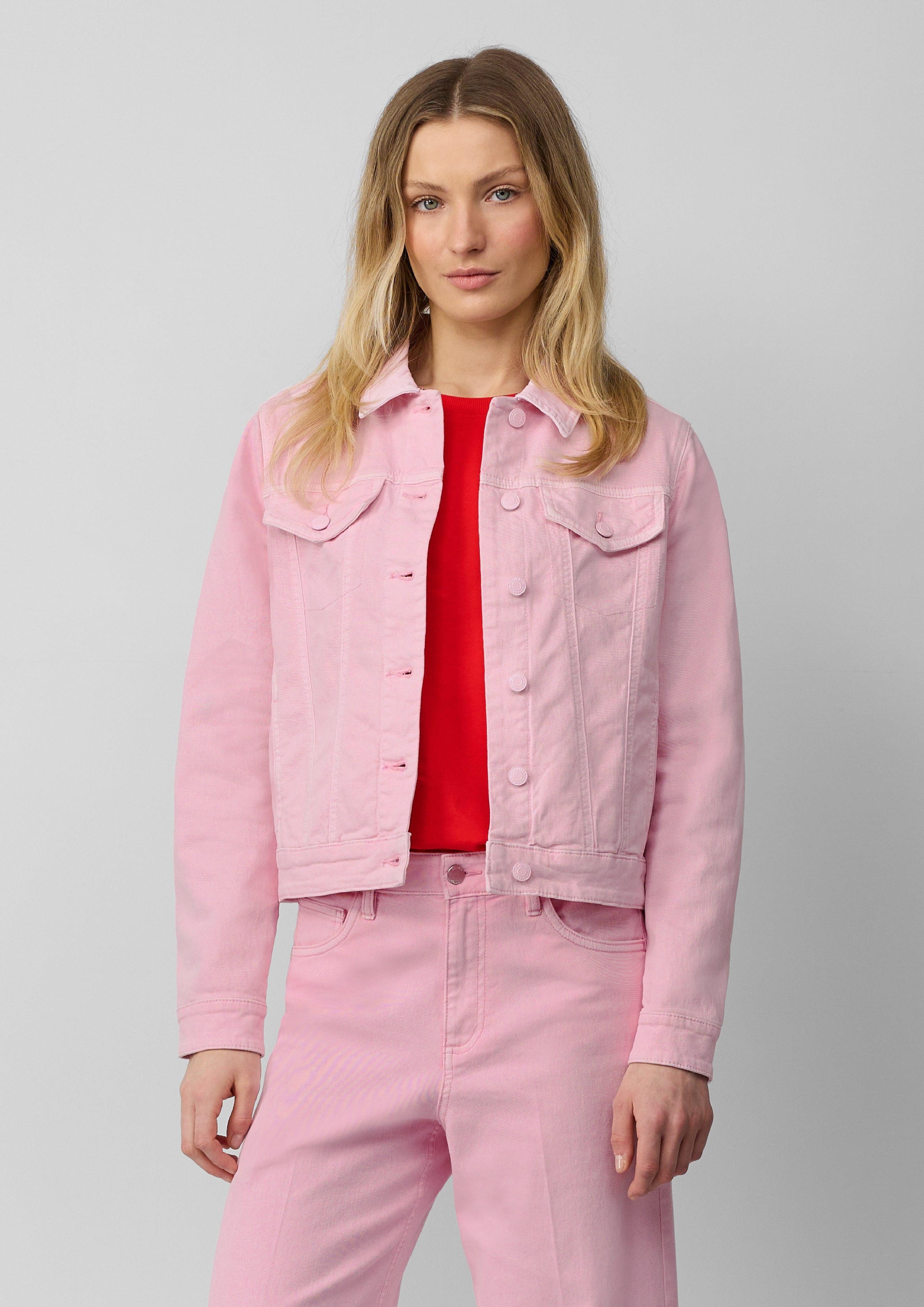 s.Oliver Funktionsjacke Elastische Jeansjacke mit seitlichen günstig online kaufen