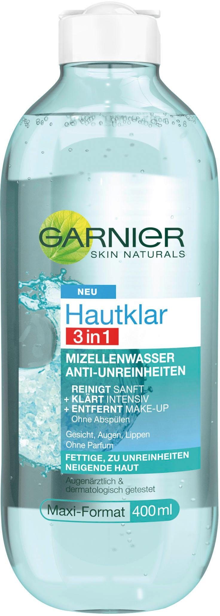 3in1 GARNIER Mizellenwasser Hautklar Gesichtswasser